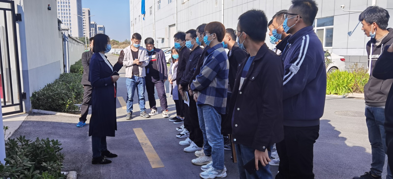 undefined galaxy银河微电动力部组织开展化学品泄漏应急演练